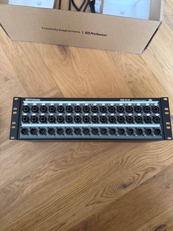 PreSonus NSB 32.16 32-Channel Stagebox 2022 - Present - Black image 1