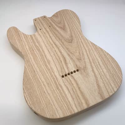 3lbs 1oz BloomDoom Nitro Lacquer Aged Relic Swamp Ash T-Style Vintage Custom Guitar Body image 2