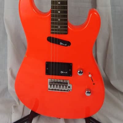 Charvette 100 by Charvel - 1990 Neon Orange image 3