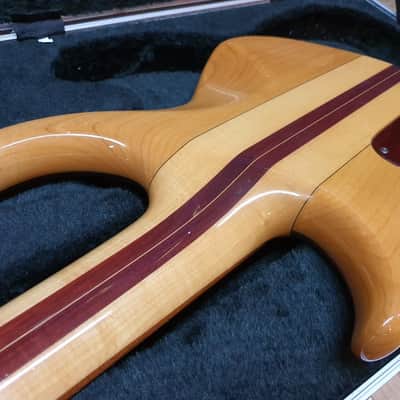 Pre Gibson Tobias Classic 5 String Bass #1782 Unique Rare Bubinga Bartolini image 13