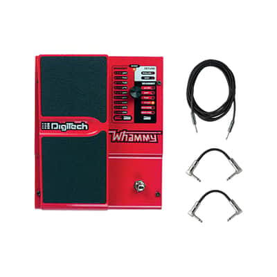 DigiTech Whammy Effects Pedal Re-issue with MIDI Control with Senor Instrument and Patch Cable image 1