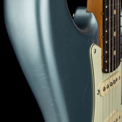 Fender American Ultra Luxe Vintage '60s Stratocaster - Ice Blue Metallic #09665 image 6