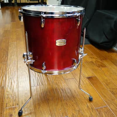 Yamaha Stage Custom 18x16 Floor Tom Cranberry Red image 5