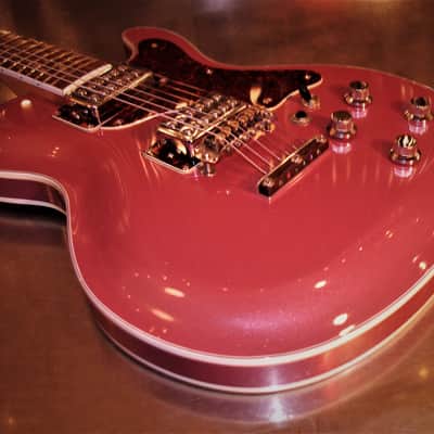 Mosrite Bluesbender 500 1972 Burgundy Mist Metallic. Rejuvenated. Rare. One of a kind. TV Jones pup image 8