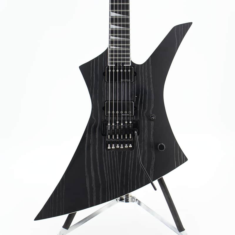 Used Jackson Pro Series Jeff Loomis Kelly Ash Black Satin Electric Guitar - Very Good image 1