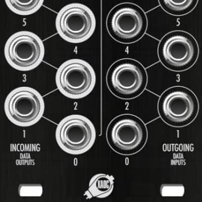 XAOC FACEPLATES BLACK PANEL-Praga : BRAND NEW :  [DETROIT MODULAR] image 21