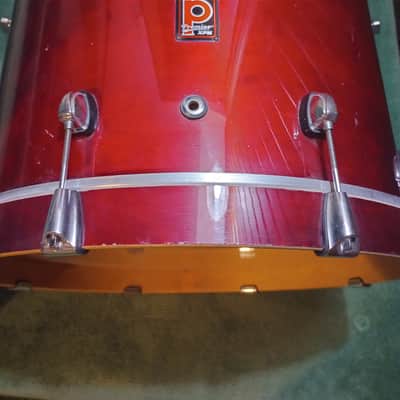 Premier XPK 20" (Diameter)x18'"(depth) Bass Drum 90's/2000's - Cherry Lacquer image 4