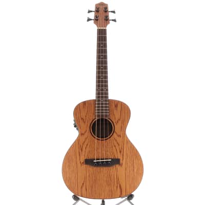 Lanikai OA-EBU Acoustic Electric Bass Natural Oak, Plays Great (I10)(11912) (11912) image 5