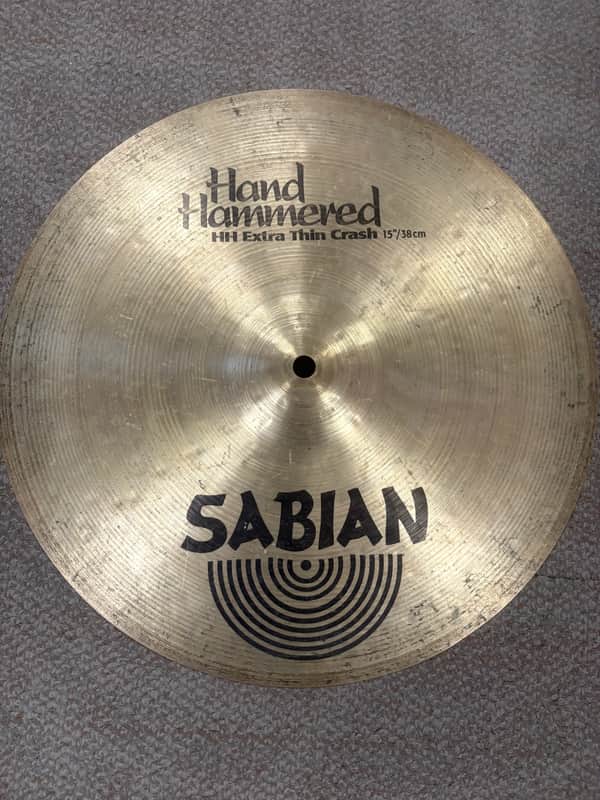 Sabian 15" HH Extra Thin Crash Cymbal (Used) image 1