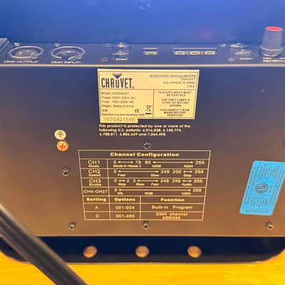 Chauvet LEDPALET COLORpalette LED Wash Light RGB Panel 2010s - Black image 9