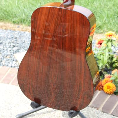 Bourgeois LC-5 Country Boy Brazilian Rosewood #1 of 10 2003 - High gloss perfectly fitted Brazilian Rosewood back and sides image 12