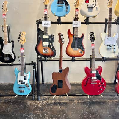 Fender Acoustasonic Standard Jazzmaster - Honey Burst - Sounds Great! image 5
