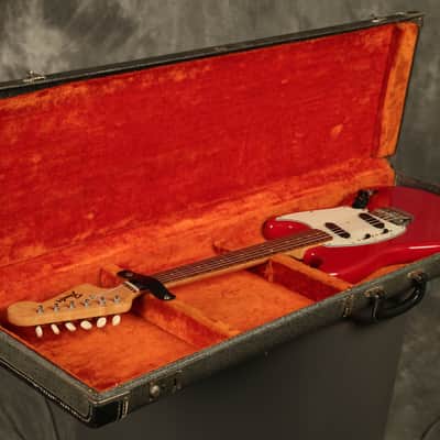 all original 1964 Fender pre-CBS Duo-Sonic II Red image 20