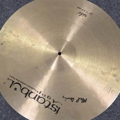 Used Istanbul Agop Mel Lewis Ride Cymbal 21" - Very Good image 2