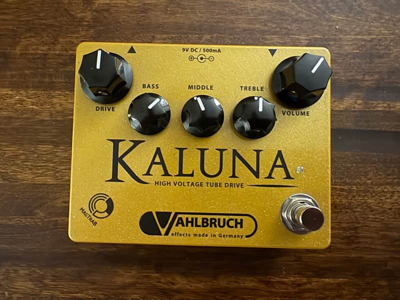 Valbruch Kaluna High Gain Tube Drive 2022 Gold