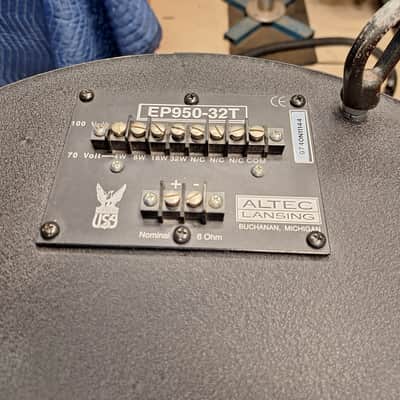 Altec Lansing EP950-32T/Duplex Ceiling Loudspeakers/ EP950-8B Driver image 13