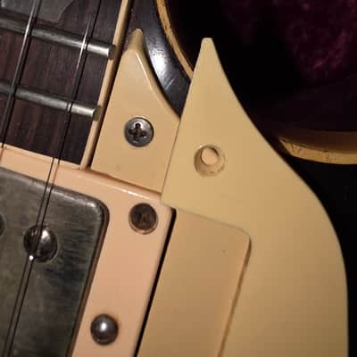 RARE ’71-’73 Standard Les Paul Pickguard Gibson 1973 Vintage Cream White 70’s image 15