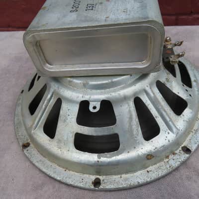 OXFORD 1966 10" SPEAKER 8 ohm SQUARE MAGNET ORIGINAL PRINCETON VIBROLUX SUPER REVERB BLACKFACE era image 6