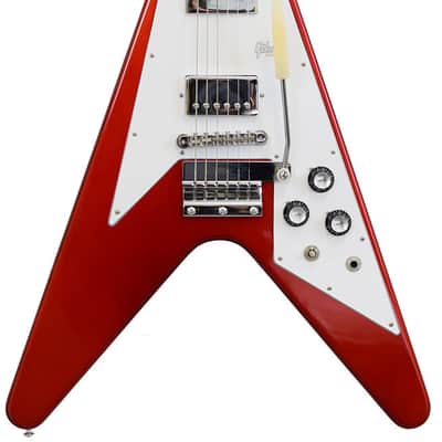 Gibson Flying V 1967 Reissue 2020 Vibrola Burgundy image 2