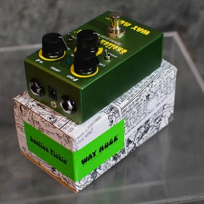 Way Huge WM41 Swollen Pickle Fuzz Smalls Pedal Green w/ FREE Same Day Shipping image 3