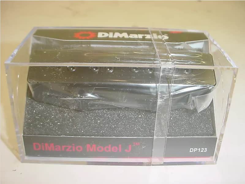DiMarzio DP123 Model J Neck Bass Pickup - Black 123S SHORT (SLIGHTLY SHORTER IN LENGTH SIZE) image 1