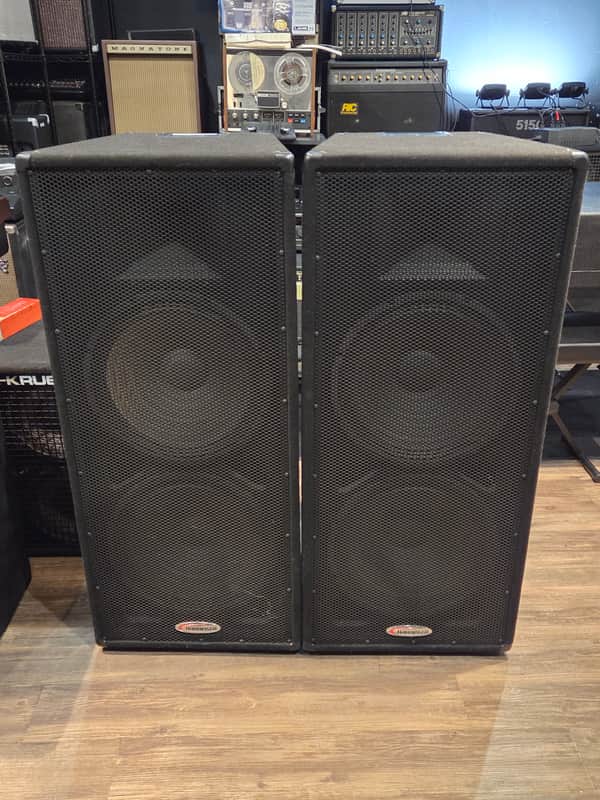 Harbinger HX152 Dual 15" 2-Way Passive Speaker Pair image 1