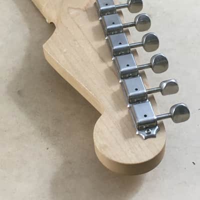 LEFTY Custom Vintage Fender Lic. Strat Neck Satin Nitro Lacquer Reverse Relic Bone Nut Loaded Stratocaster image 21