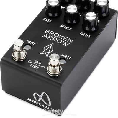 Jackson Audio Broken Arrow Overdrive Pedal - Anodized Black (BrokenArrowBKd1) image 3