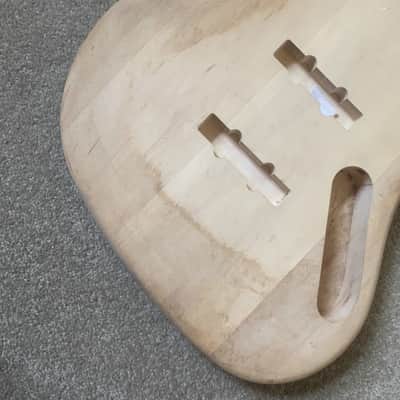 Unfinished Basswood Jazz Bass Style Body image 2