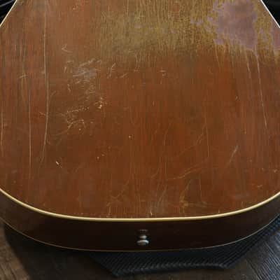 Vintage! 1940's Gibson J-50 Dreadnought Acoustic Guitar Natural + HSC image 15
