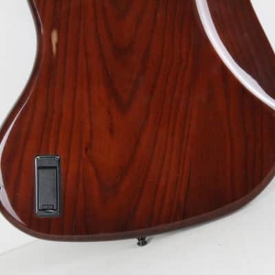 1978 Fender Jazz Bass BODY Burgundy Red Walnut ASH 3-Bolt to 4-Bolt 1970's Vintage image 9