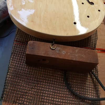 1997 Epiphone Supernova. Refinished Nirto Natural. Seymour Duncans image 7