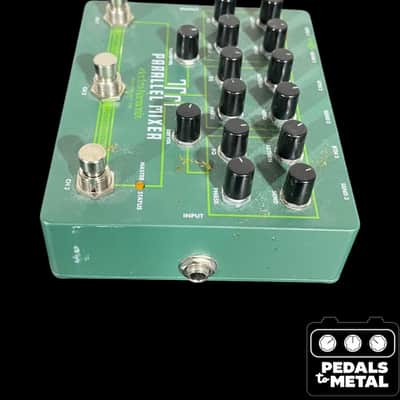 Electro-Harmonix Tri Parallel Mixer Effects Loop Mixer/Switcher 2019 - Present - Green - X17072 image 5