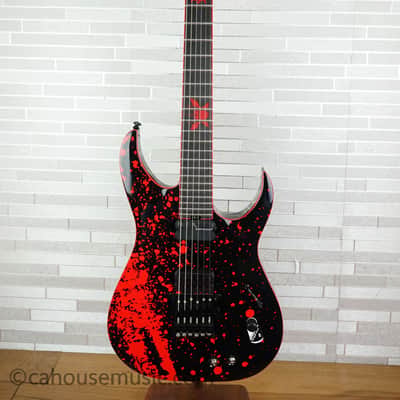 Schecter Sullivan King Signature Banshee-6 FR-S Sustainiac - Obsidian Blood image 15