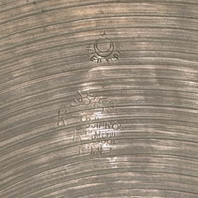 18" K. Zildjian Istanbul Intermediate Stamp 1959–1966 – 1672g image 3