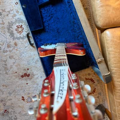 1965 Rickenbacker 360/12 Fireglo, Original Toaster Pickups, OHSC image 15