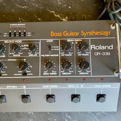 Roland Gr-33 and Gr 33B Bass synth. 1980 - Naturel image 18