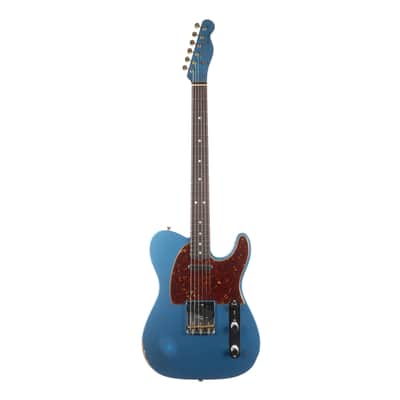 Used Fender Custom Shop 1964 Telecaster Relic - Aged Lake Placid Blue image 2