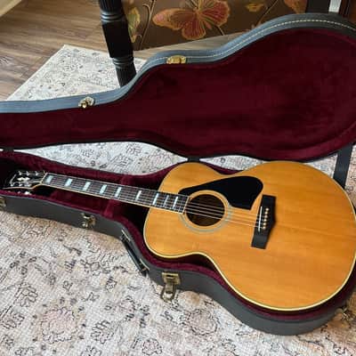 Yamaha CJ-838S Jumbo Acoustic Guitar - Natural 79-81 image 3