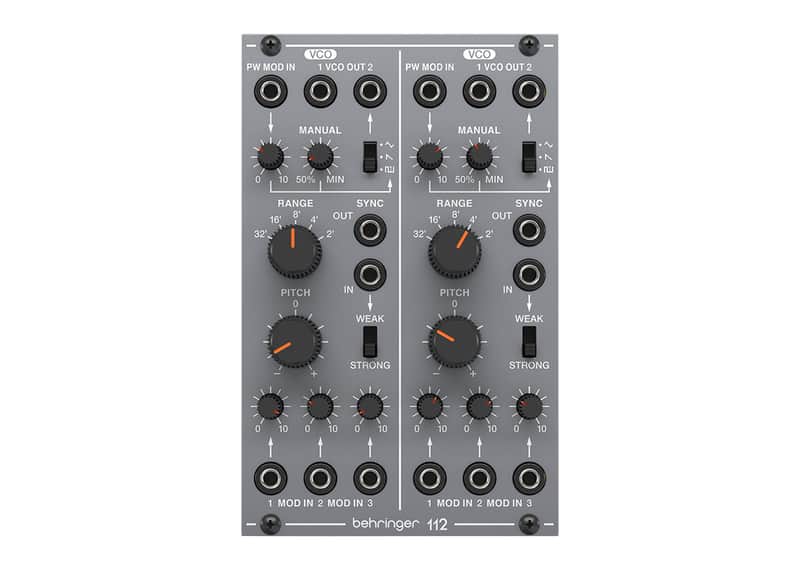 Behringer 112 Dual VCO Eurorack Synthesizer Module image 1