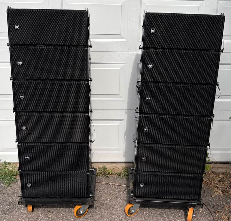 RCF HDL-6a 2010s - Black image 1