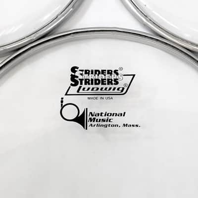 Ludwig 8" Clear Drum Heads, Set of 3 (New Old New Stock) image 4
