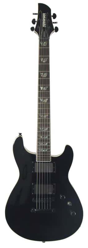 Fernandes Dragonfly Deluxe Black w/EMG pickups | Reverb