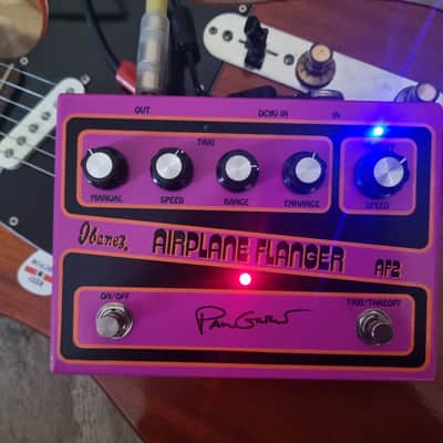 Ibanez Paul Gilbert AF2 Airplane Flanger WITH box and all case candy image 5