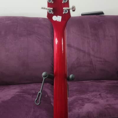 Burny Super Grade SG Cherry Left Handed | Reverb