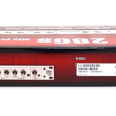 DBX 286S Mic Pre-Amp Processor 286 S Microphone/Instrument Preamp, Phantom Power image 8