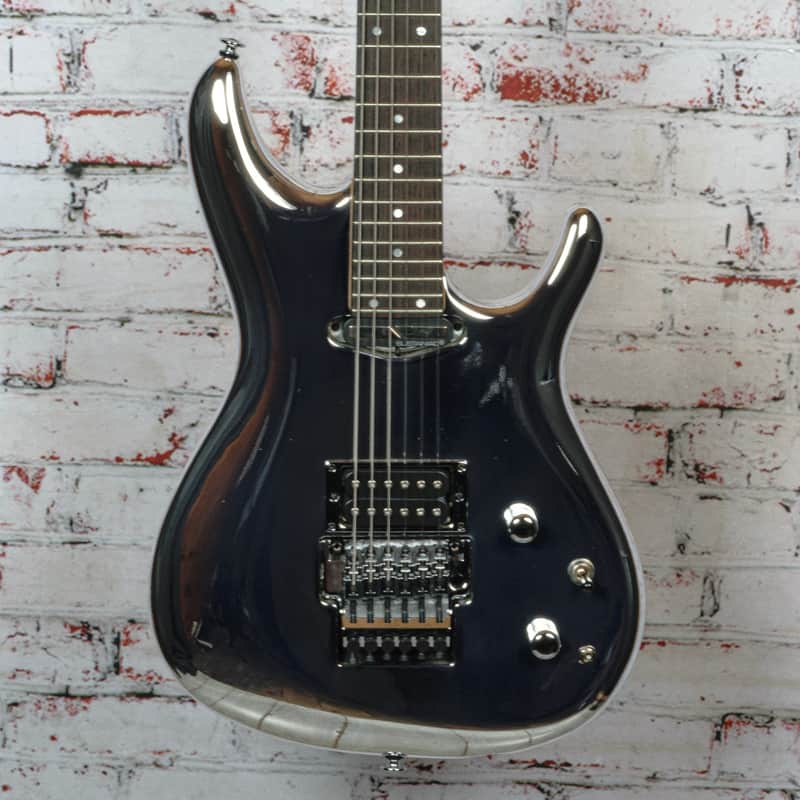 Ibanez - 2021 JS1CR Joe Satriani Sustainiac - Chrome - w/OHSC - x2677 - USED image 1