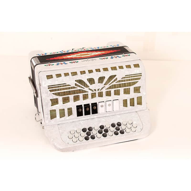 Sofiamari SMTT3412 Two Tone Diatonic Accordion - Sol/Fa image 1