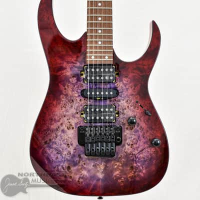 Ibanez RG470PB Poplar Burl - Red Eclipse Burst image 1