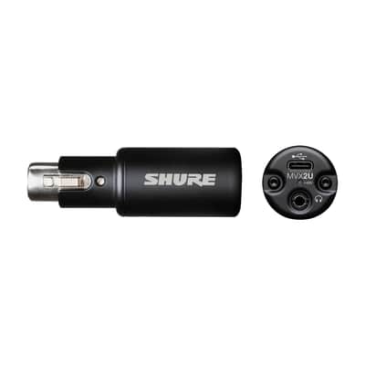 Shure MVX2U Gen 2 Single-Channel Digital Audio Interface, XLR to USB image 1